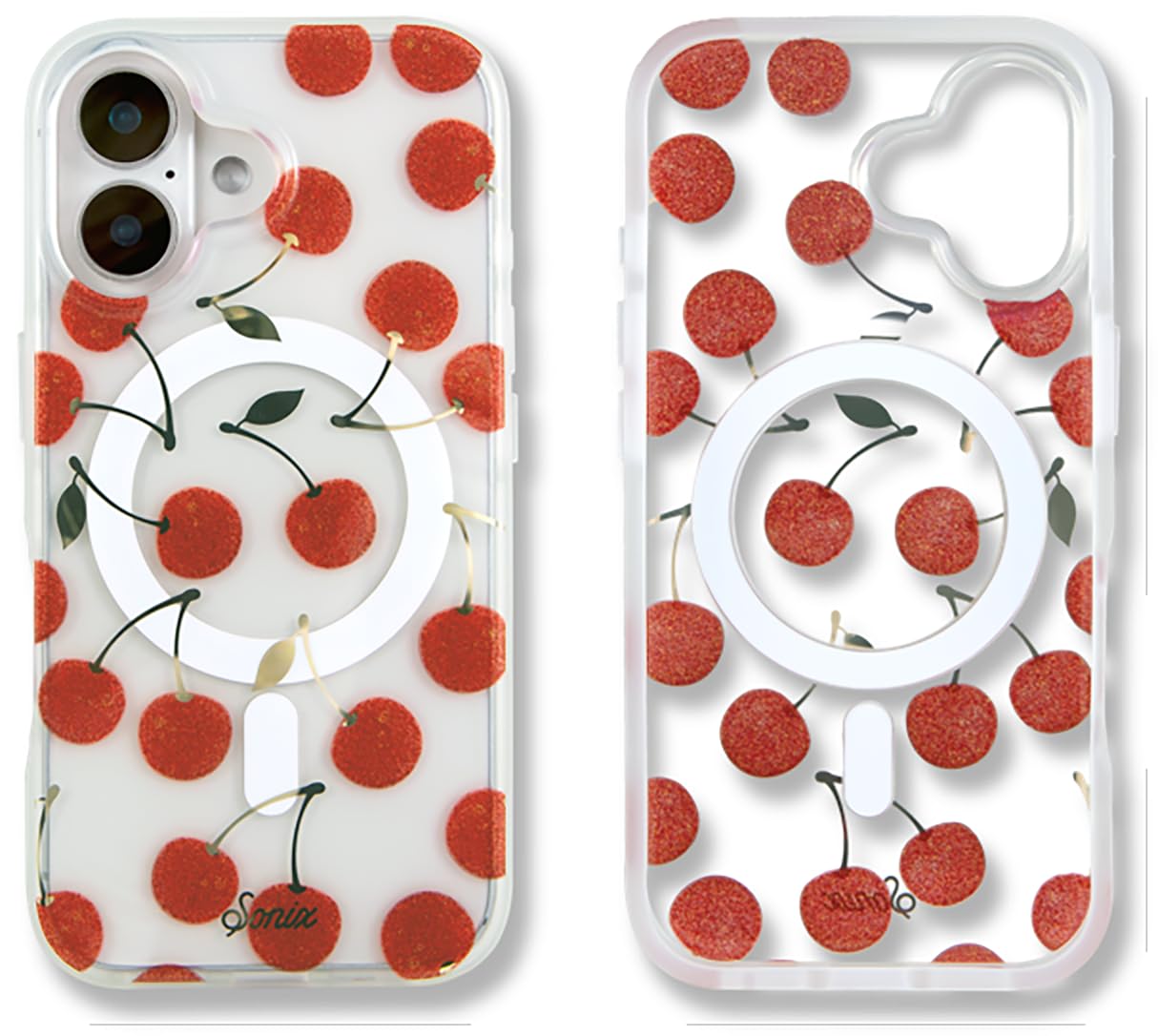 Sonix Case For Iphone 16 | Compatible With Magsafe | 10Ft Drop Tested | Cherry On Top