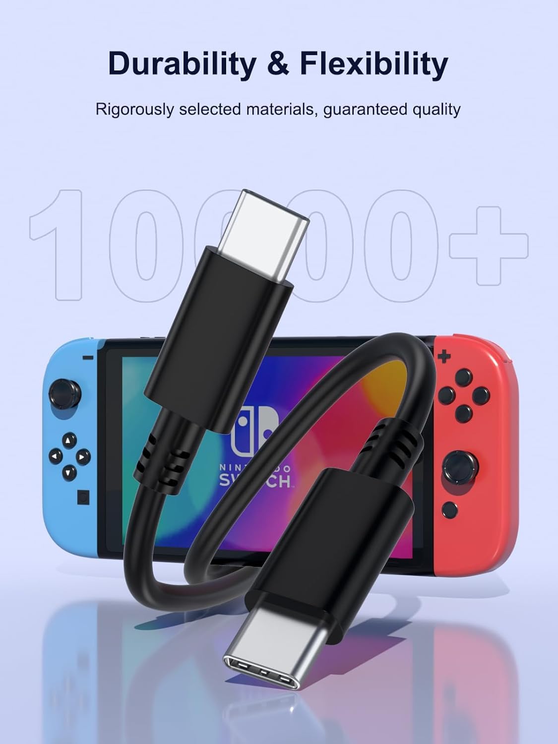 Fast Charger Compatible With Nintendo Switch,Usb C Type C Power Adapter Compatible With Nintendo Switch Lite Oled Dock,15V/2.6A