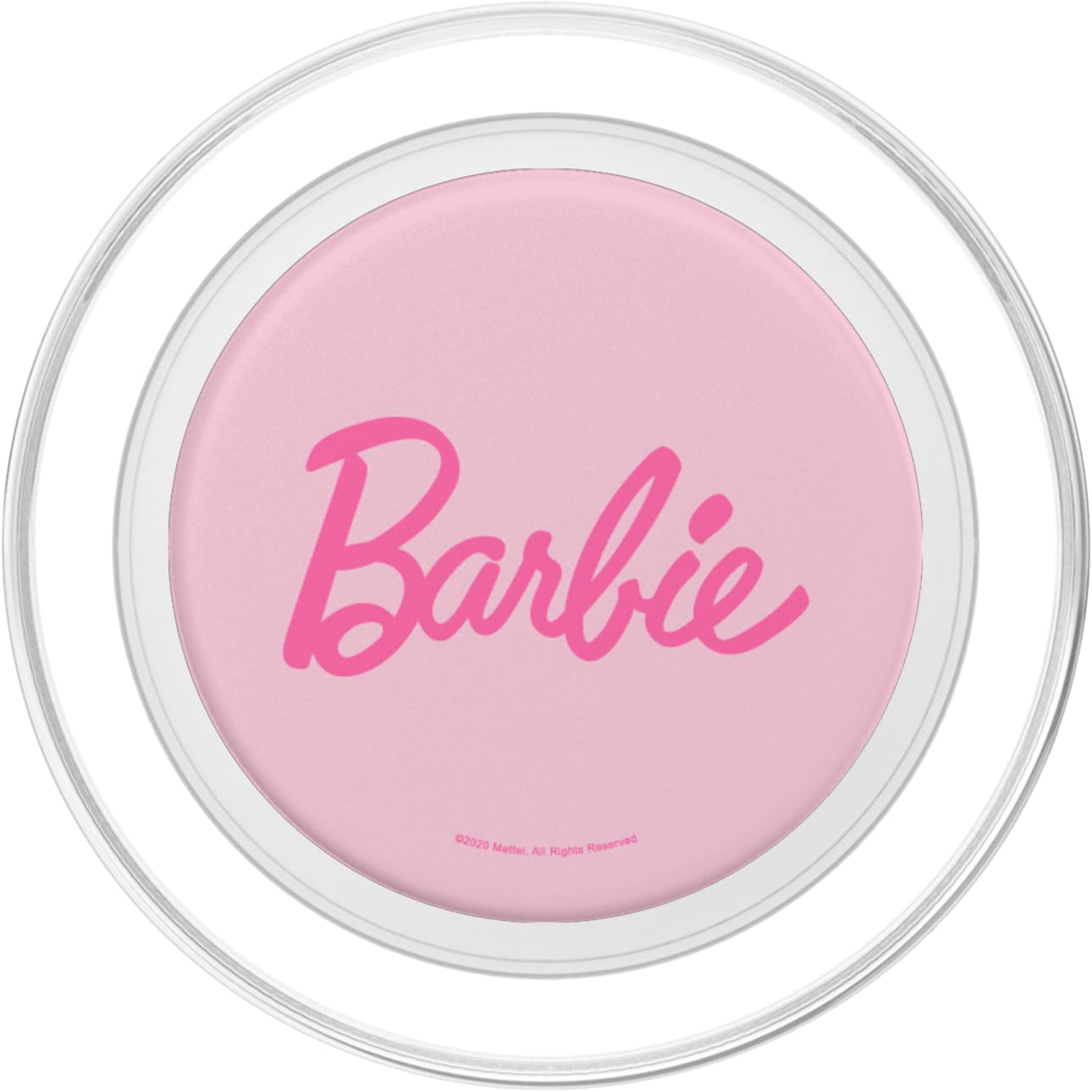 Barbie Classic Pink Logo Popsockets Popgrip For Magsafe