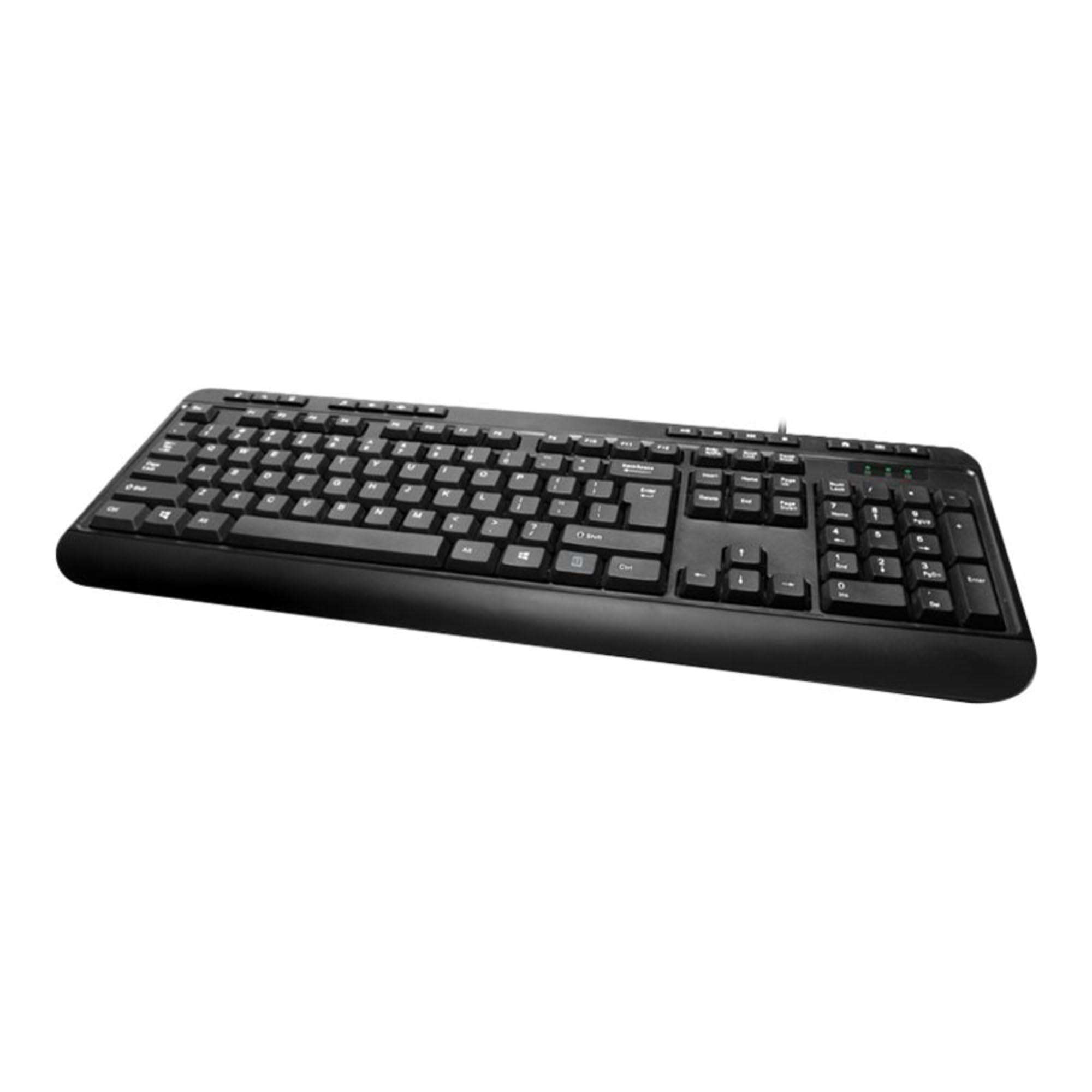 Adesso Akb 132Pb Multimedia Desktop Keyboard, Black