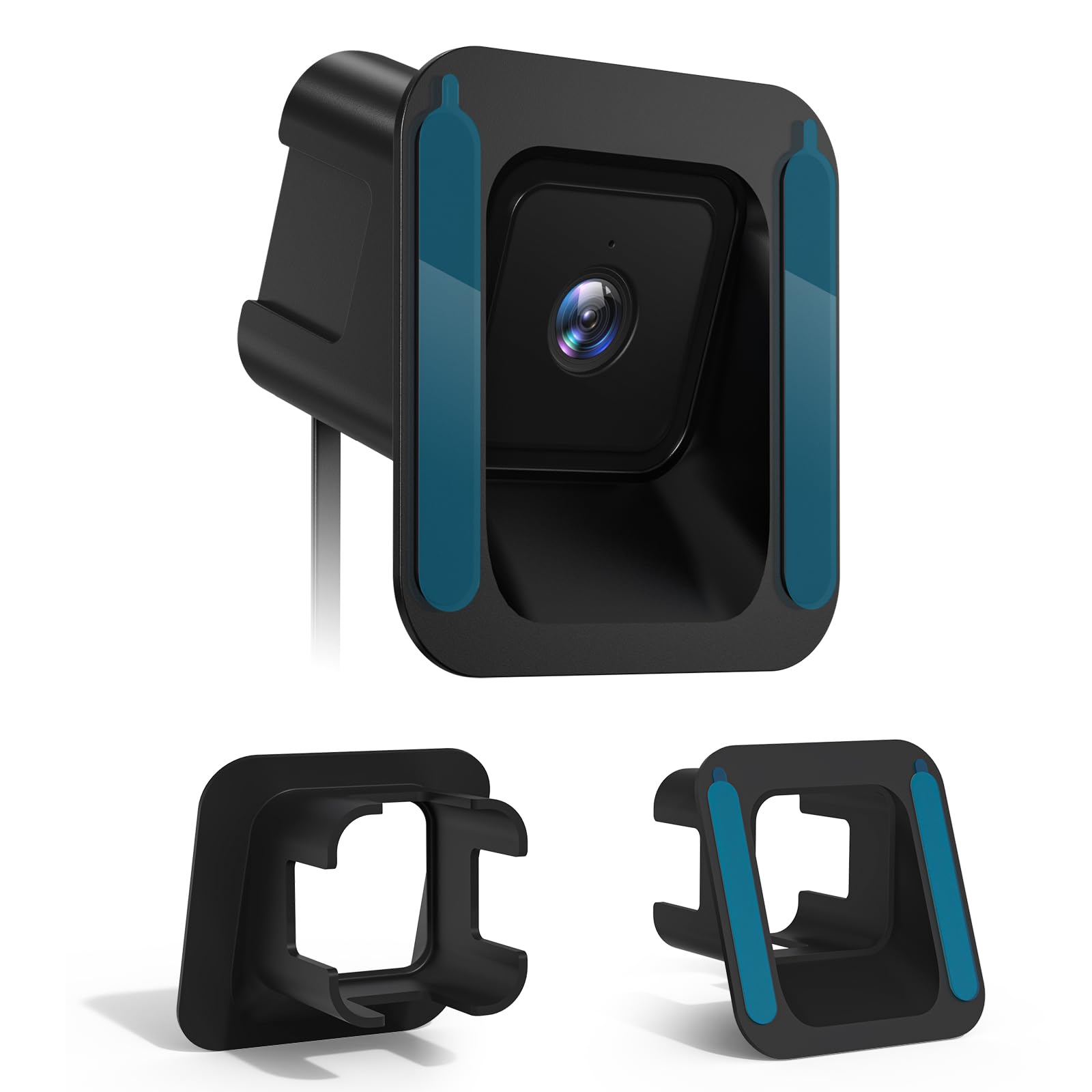 Msaff Window Mount For Wyze Cam V3/V3 Pro/V4, Angle Tilt (Up/Down/Left/Right), No Screws, No Reflections, Damage Free, Glass Win