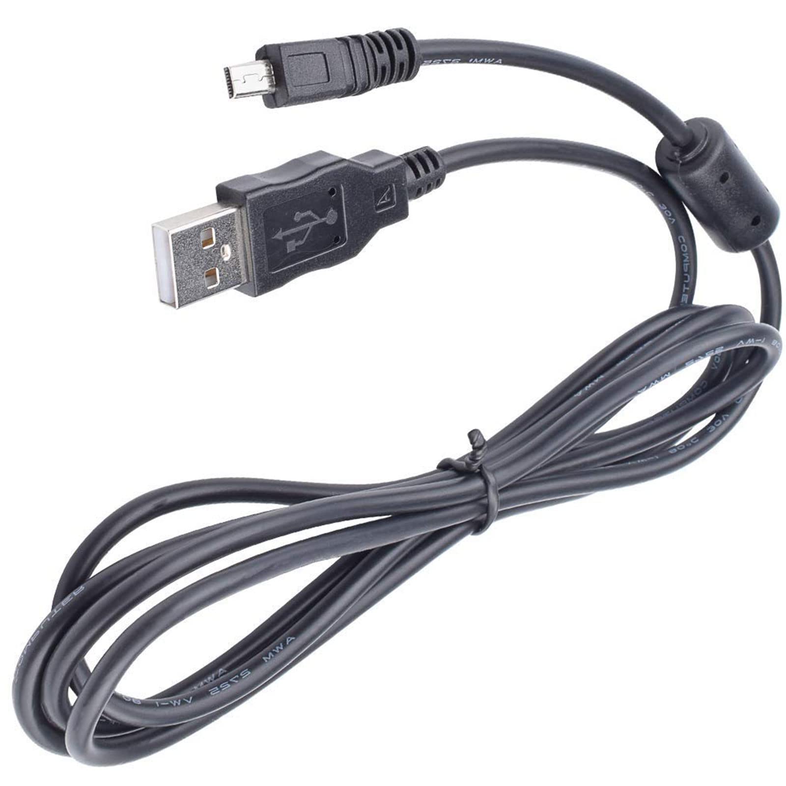 Uc E4 Usb Cable, Compatible With Nikon D610 D2 D3 D3X D100 D90 D80 D70S D70 D60 D50 D40 D40X D200 D300 D3000 D3100S D3100 D700 D7000 Digital Slr Camera Usb Data Synchronization Cable (5Ft / 1.5M)