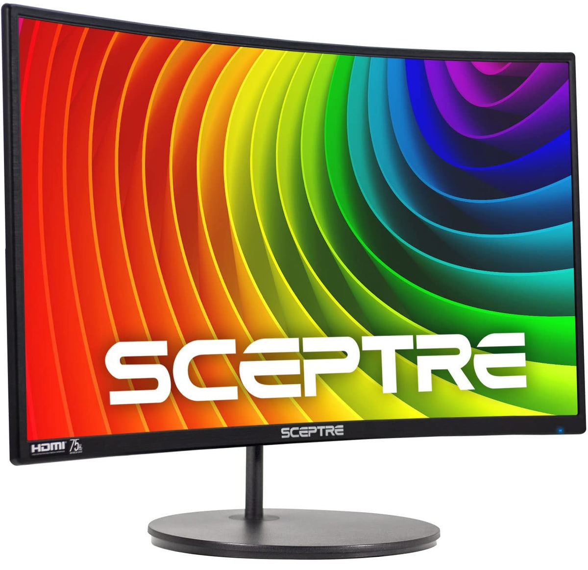Monitor Gaming R1500 Sceptre Curved 27'' Fhd 1080P Gaming Monitor R1500 98% Srgb Hdmi Vga 7 ...