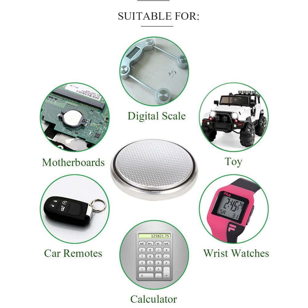 Toshiba Cr2430 3V Lithium Coin Cell Battery Pack Of 5