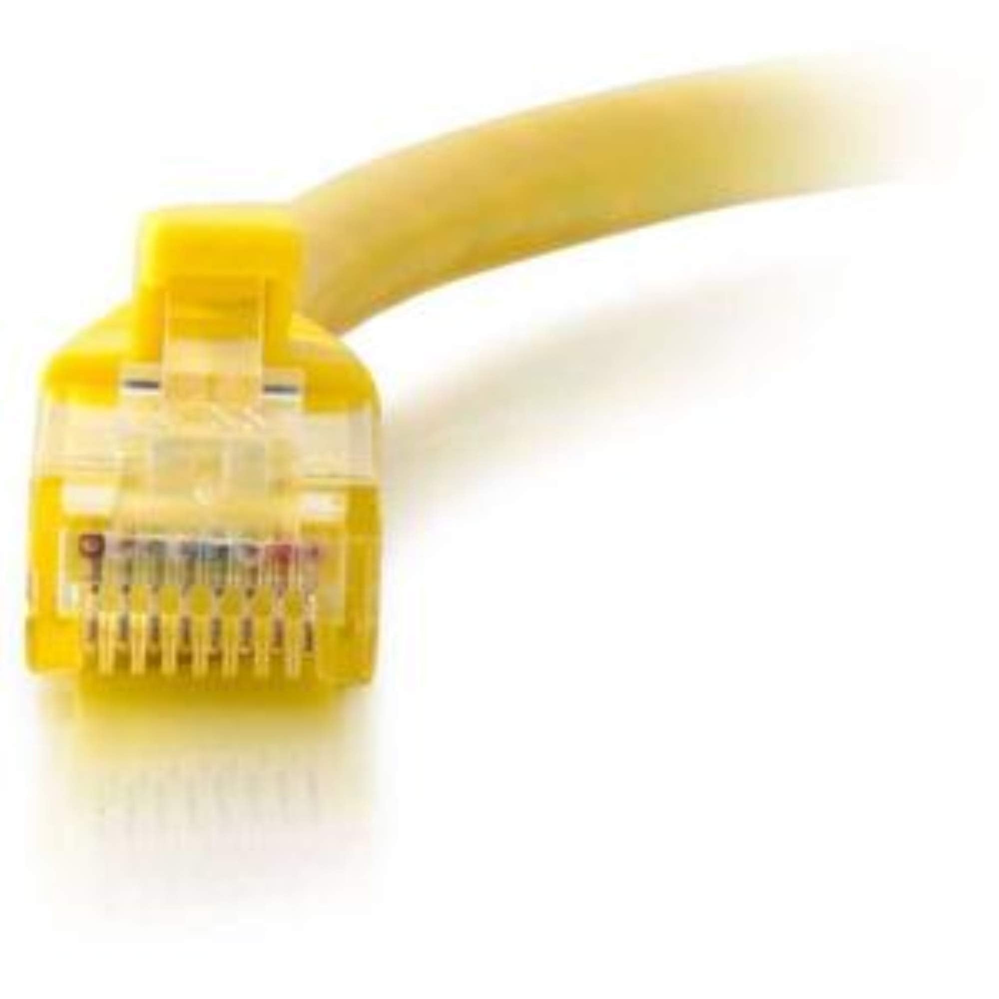 8Ft Cat6 Snagless Unshielded (Utp) Network Patch Cable   Yellow   Category 6 For Network Device   Rj 45 Male   Rj 45 Male   8Ft