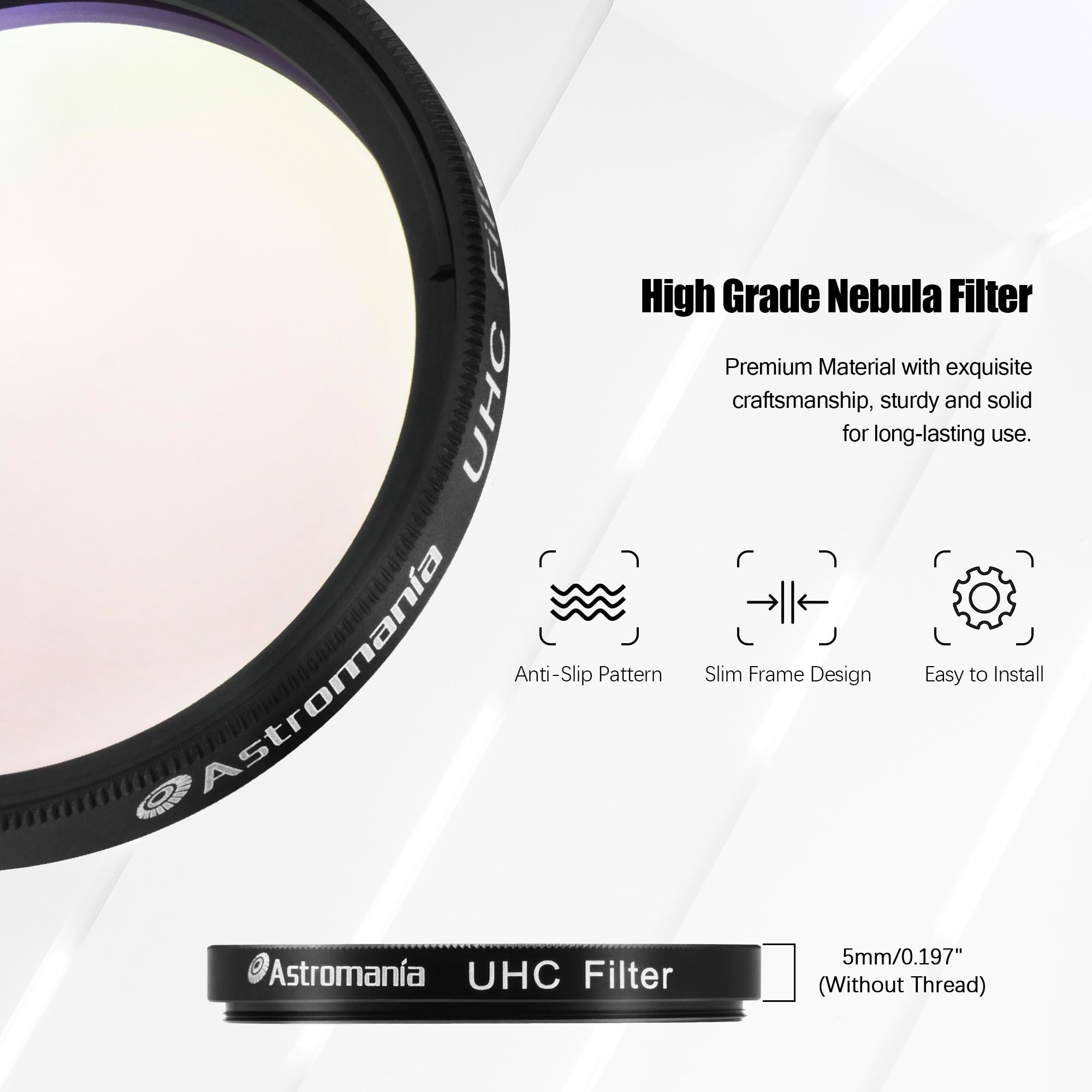 Astromania 2'' Uhc (Ultra High Contrast) Filter   Superb Views Of The Orion, Lagoon, Swan And Other Extended Nebulae