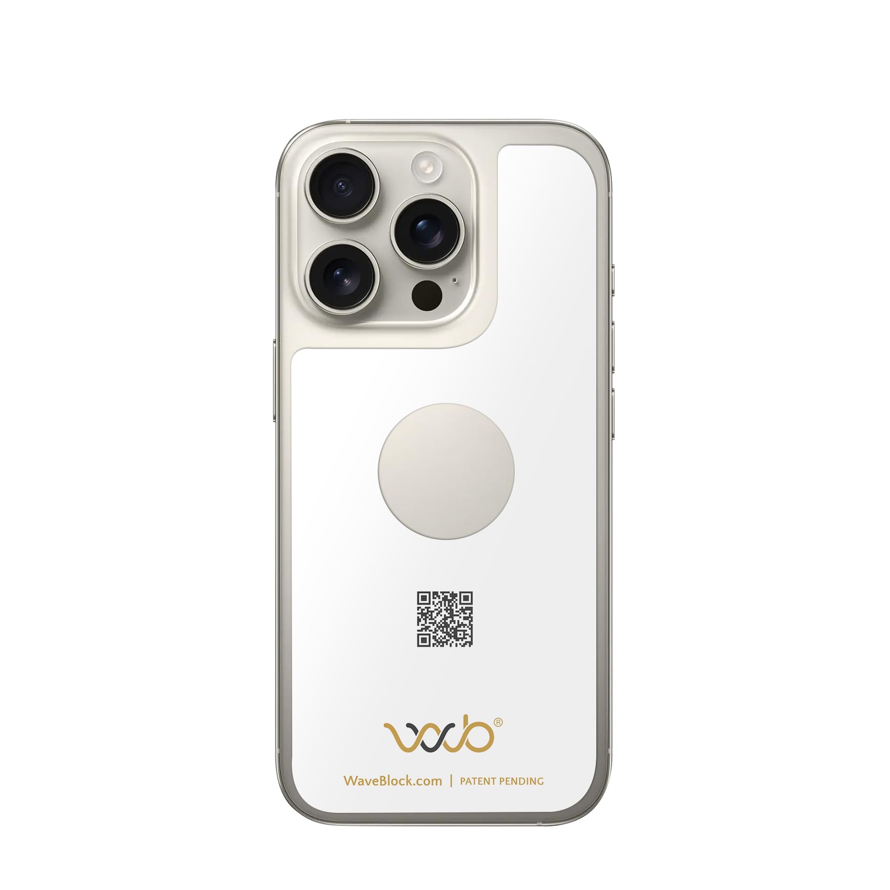 Waveblock Emf Blocker For Cell Phone   Made For Iphone 16/16 Pro   The Only Patented Real Scientifically Backed Lab Tested 5G Sh