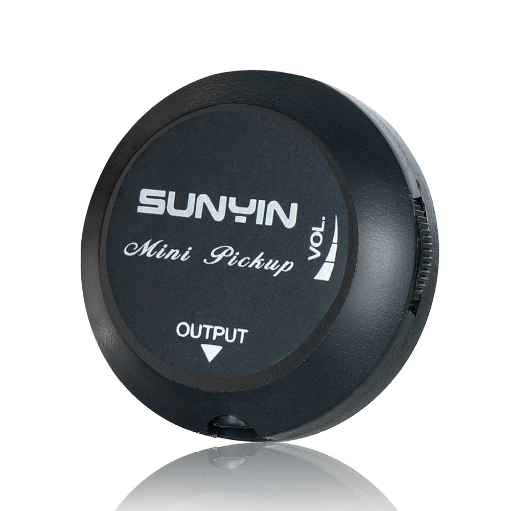 SUNYIN Acoustic Guitar Pickup,Piezo Transducer Contact Microphone Self-adhesive Easily AMP UP for Acoustic Classical Violin Ukul