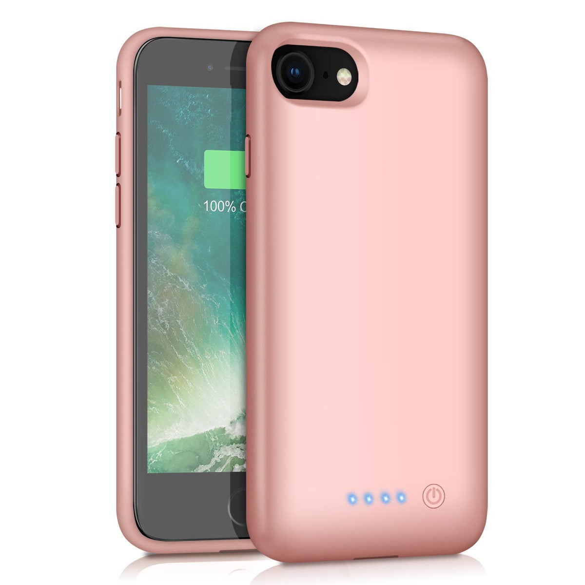 Yho Battery Case For Iphone 8/7/6S/6/Se(2020), Upgraded 6000Mah Portable Rechargeable Charger Case For Iphone 6S/6 Extended Batt