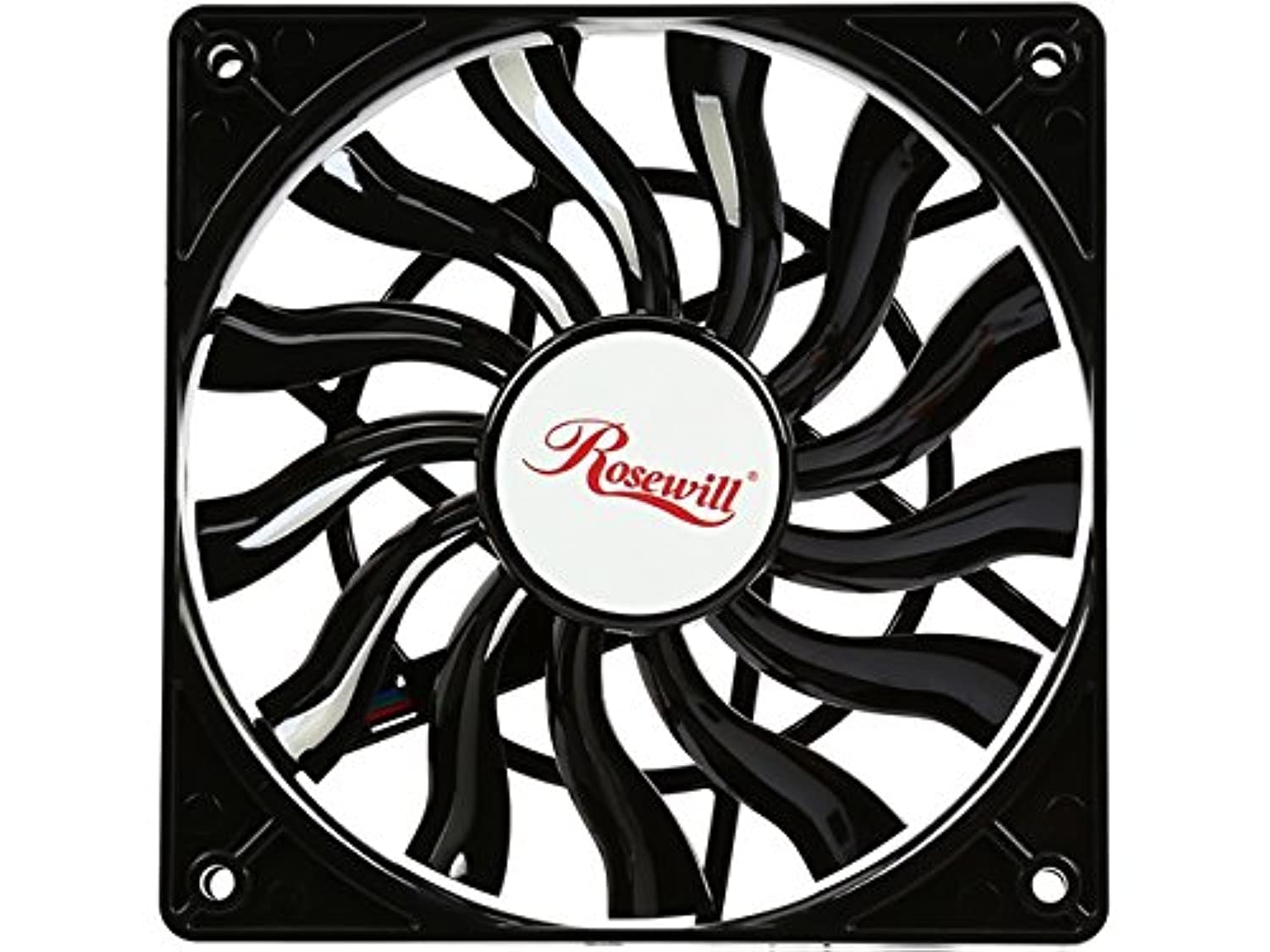 Rosewill Ultra Slim Case Fan 120mm Case Fan with Long Life Sleeve Bearing, Super Quiet Computer Case Fan with PWM (Pulse Width M