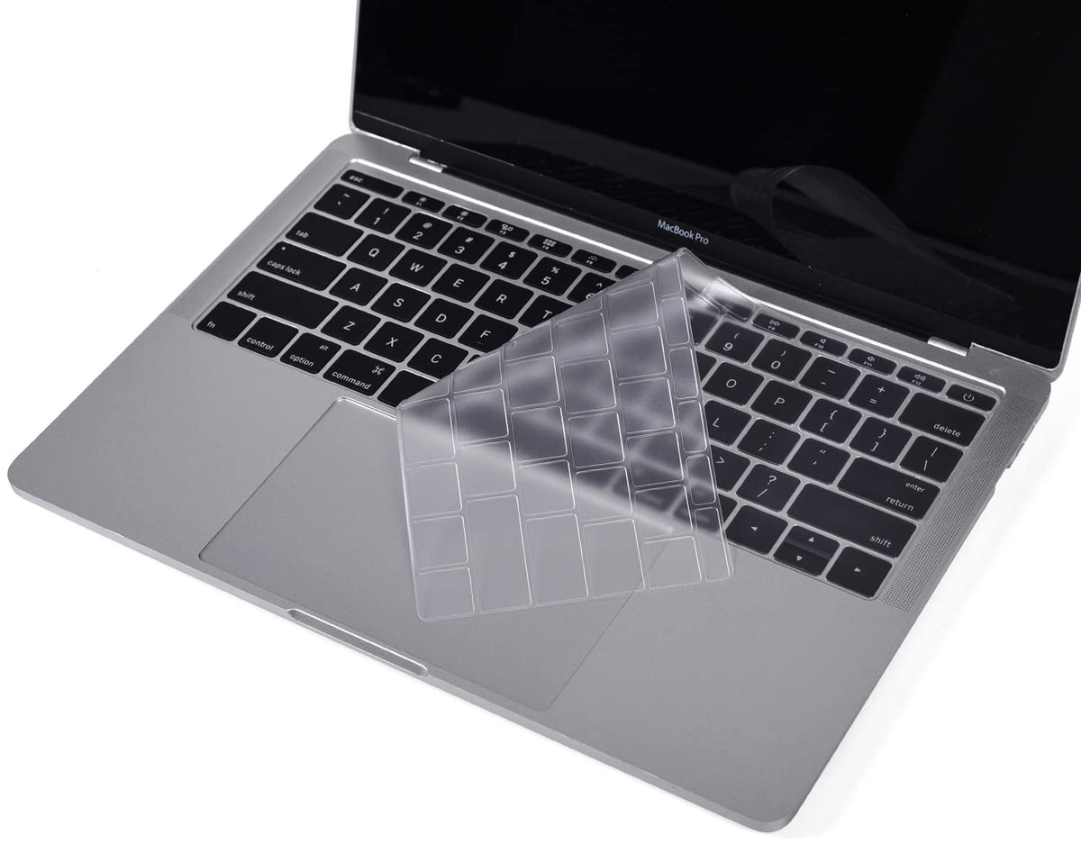 Ultra Thin Keyboard Cover For 2019 2016 Release Macbook Pro 13 Inch A1708 No Touchbar And Macbook 12 Inch A1534, Tpu