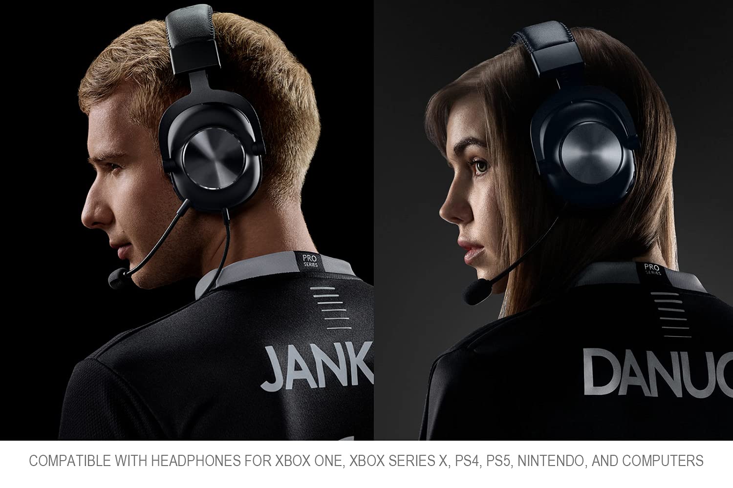 Uncle Light Replacement Game Mic For Logitech G Pro X & G Pro Gaming Headset On Ps4 Ps5 Xbox One Pc, 3.5Mm Detachable Boom Micro