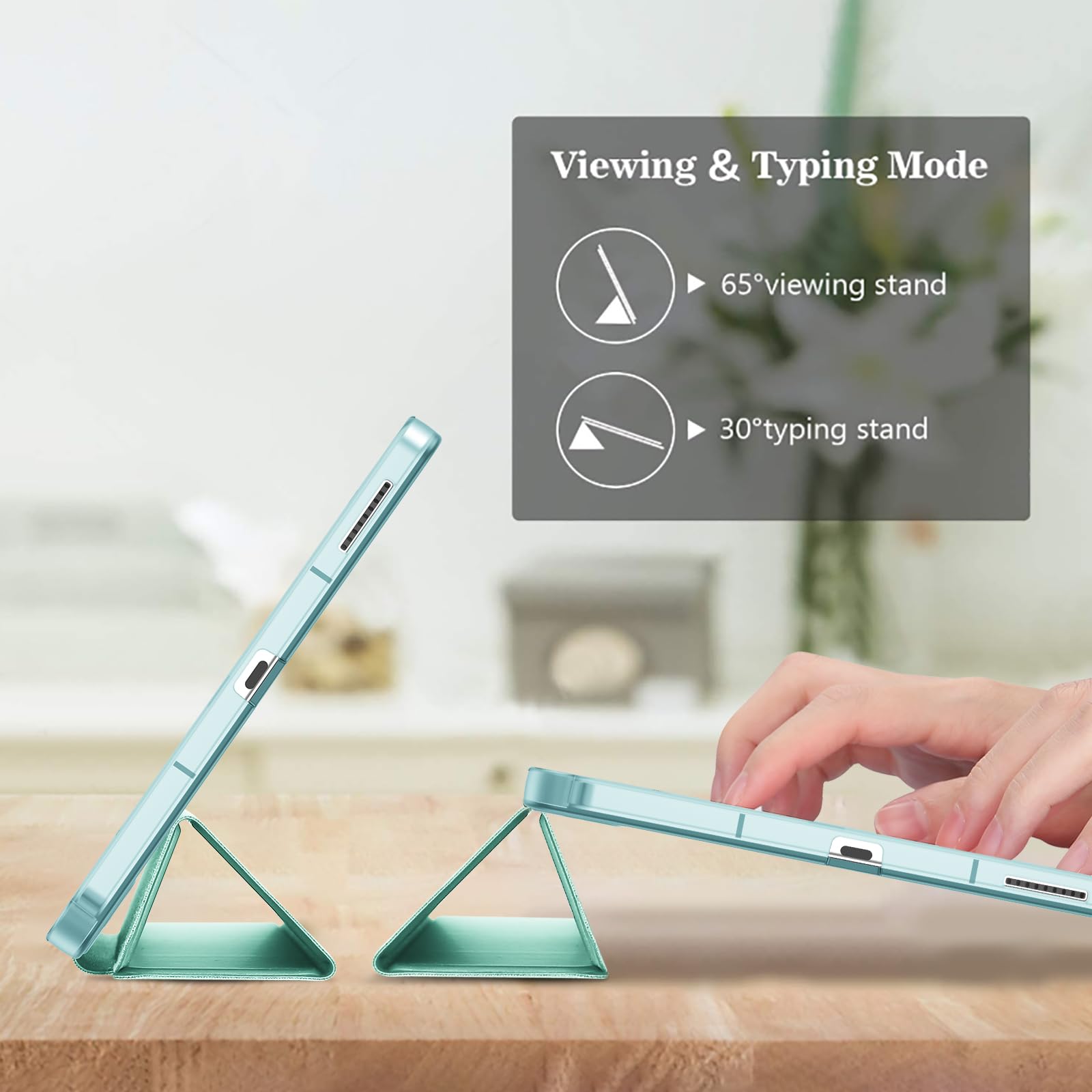 Procase Cover For Galaxy Tab S6 Lite 10.4 Case 2024 2022 2020 With S Pen Holder(Sm P620/P625/P613/P619/P615/P610), Trifold Stand