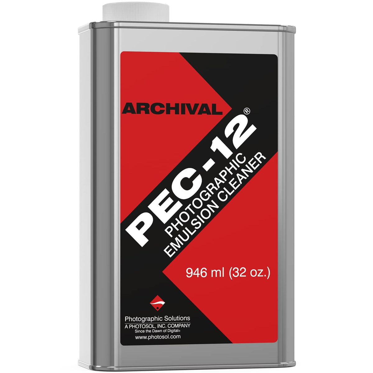 Pec 12 Photographic Emulsion Cleaner   Non Water Based Stain, Grease, And Ink Remover From Emulsions And Bases For Cleaning Film, Photo Negatives, B&W Slide   Can (32Oz)