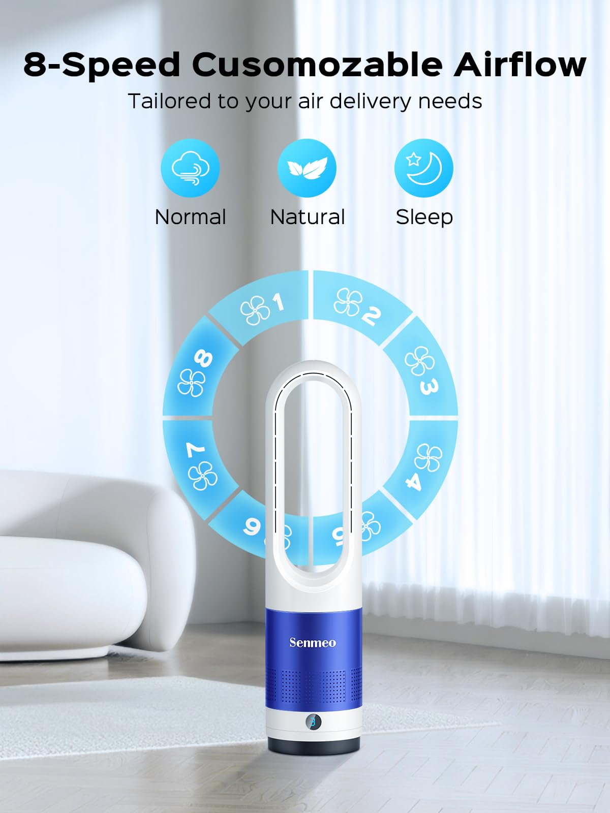 Senmeo Tower Fan - Thumbnail 4