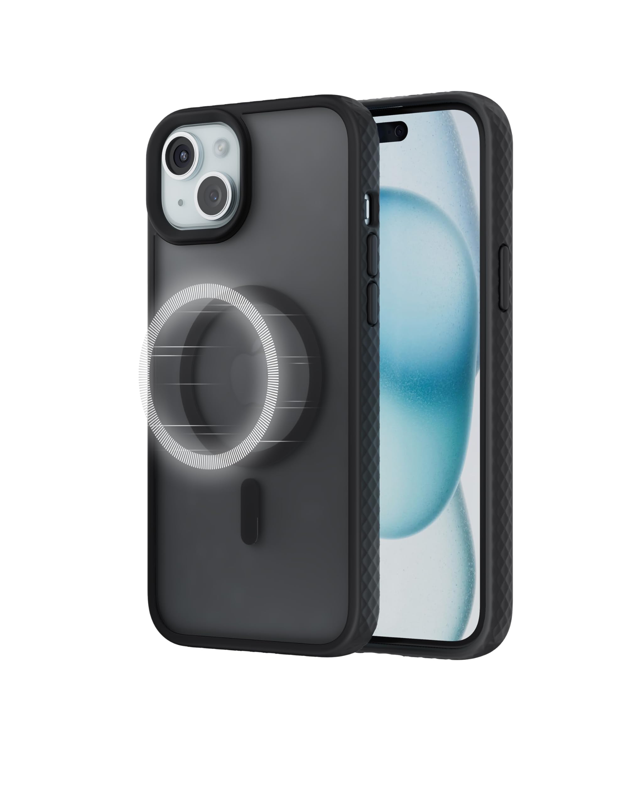 Anker Maggo Matte Magnetic Phone Case For Iphone 15 Plus, Ultra Slim, Scratch Resistant, And Durable Protective Cover, Iphone Ca
