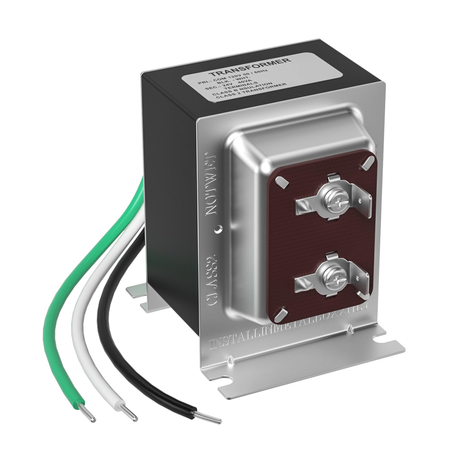 Auspow Doorbell Transformer 24V 40Va For Ring Video Doorbells, Hardwired Door Chime Transformer Power Supply, Compatible With Ri