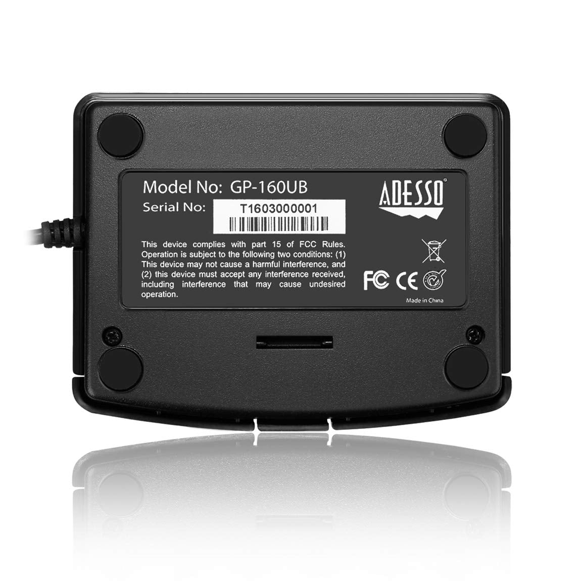 Adesso Gp 160Ub Easy Cat 2 Button Glidepoint Touchpad