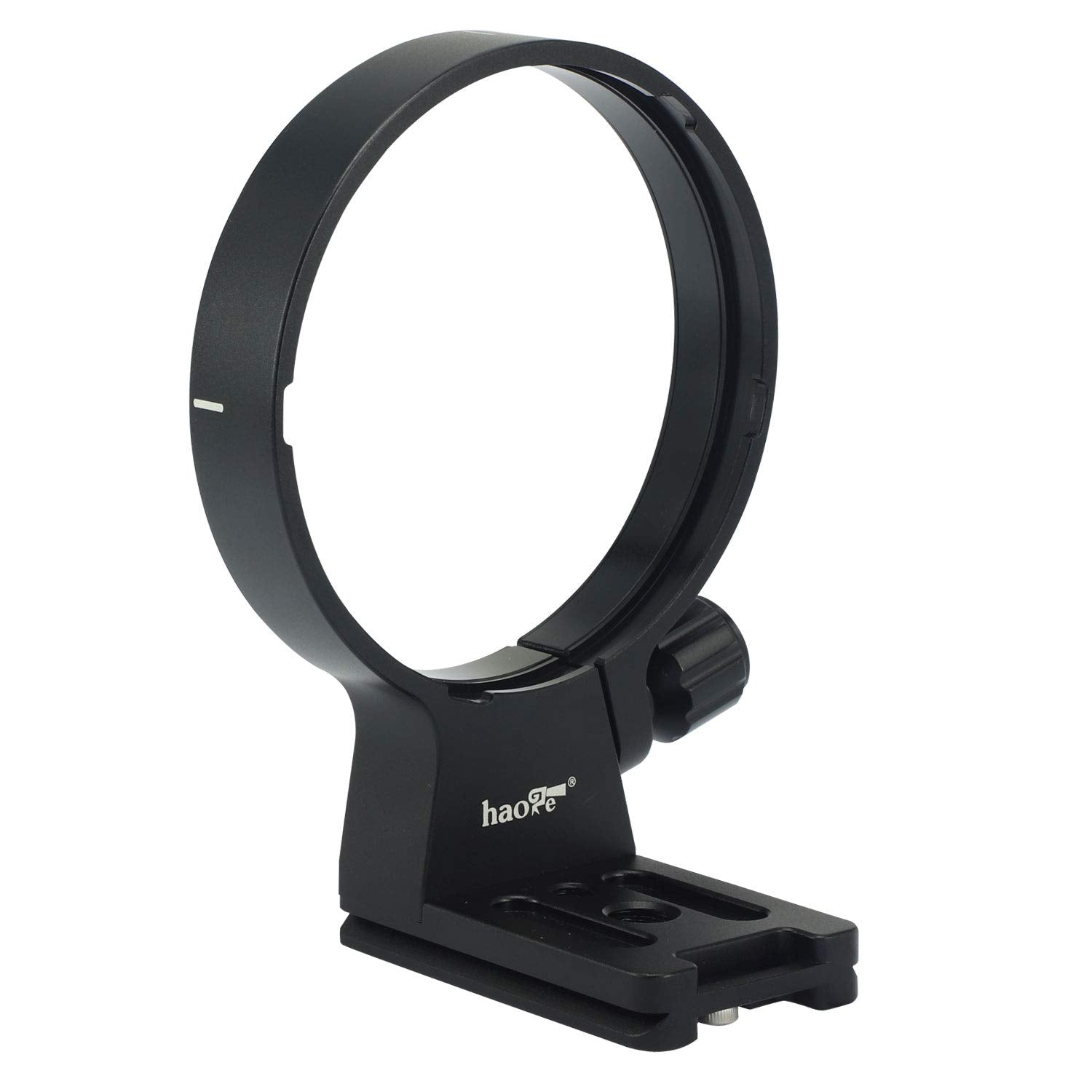 Haoge Lmr Sm140S Lens Collar Replacement Foot Tripod Mount Ring Stand Base For Sigma 100 400Mm F5 6.3 Dg Dn Os Lens Sony E Mount Art 105Mm F1.4 Dg Hsm Built In Arca Type Quick Release Plate