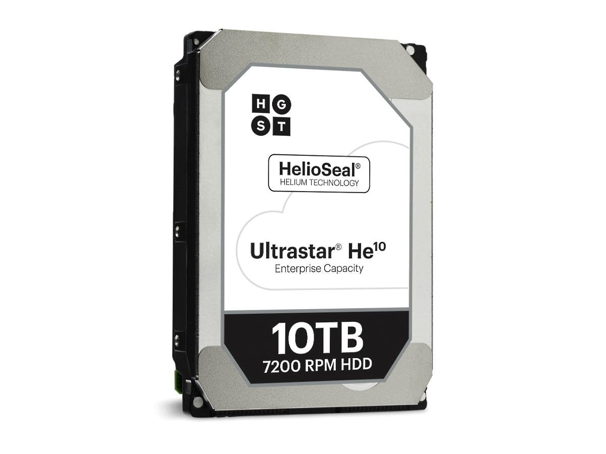 HGST Ultrastar DC HC510 (He10) 10TB 7200 RPM SATA 6Gb/s 256MB Cache 3.5-Inch | Power Disable | Enterprise Hard Drive - HUH721010
