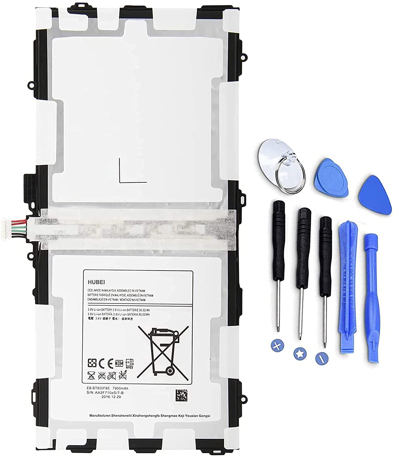 Eb Bt800Fbu Eb Bt800Fbc Tablet Battery Replacement For Samsung Galaxy Tab S 10.5 Sm T800 Sm T801 Sm T805 Sm T805C Sm T805W T805Y