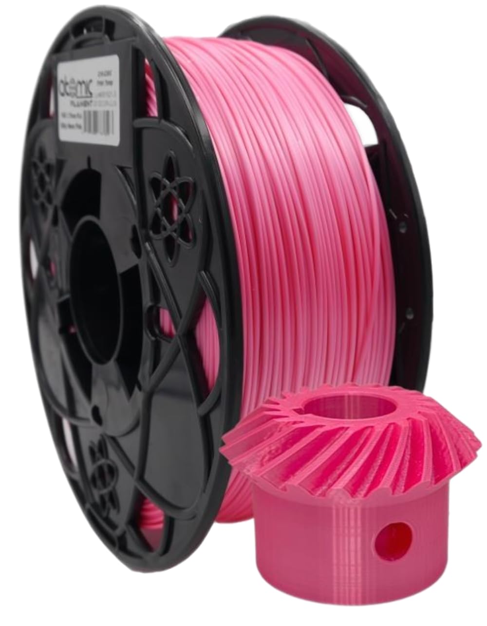Atomic Filament Silky Extreme Bright Neon Pink Uv Reactive 3D Printer Pla Filament 1.75 Mm | Dimensional Accuracy 99% Probabilit