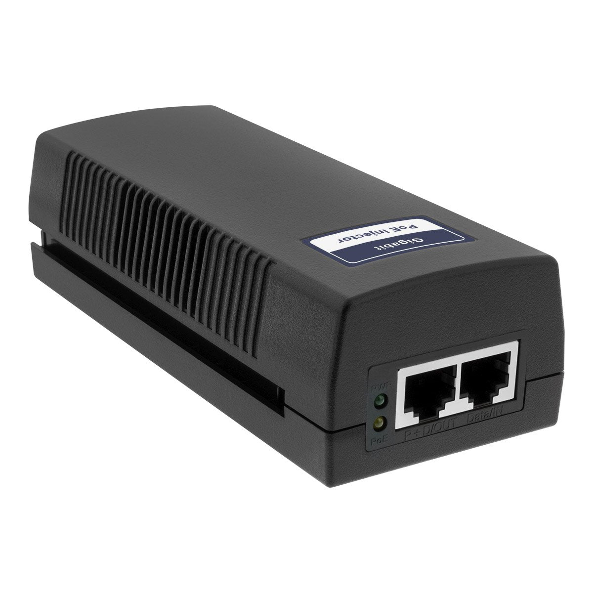 Bv Tech Gigabit Power Over Ethernet Poe+ Injector | Up To 60W | 802.3Af/At | 802.3Bt Compliant | Plug & Play | Up To 325 Feet