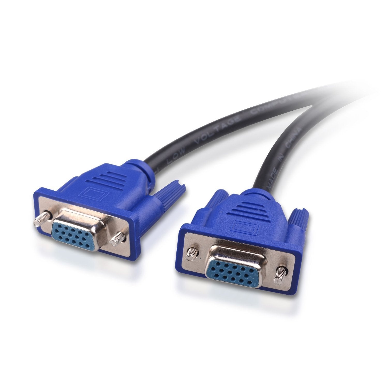 Cable Matters 1ft Full HD 1080P VGA Splitter Cable (VGA Y Cable) for Screen Duplication   Does NOT Show Separate Displays (No Screen Extension)