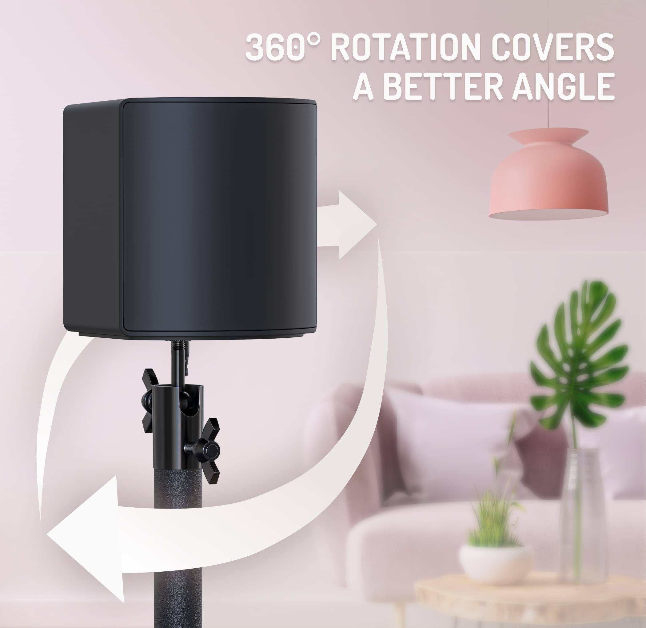 Skywin-Vr Glass Stand, Htc Vive Compatible Sensor Stand And Base Station Stand For Vive And Rift Constellation Sensors, Vr Stand