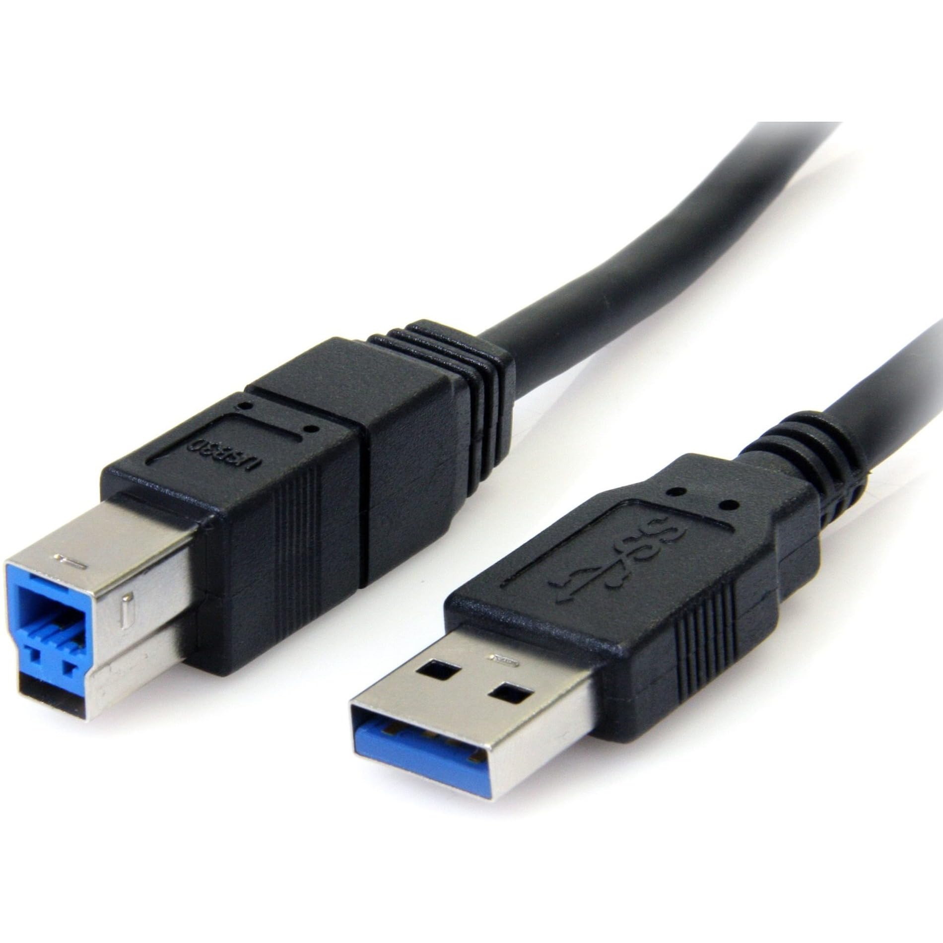 Startech.Com 6 Ft / 2M Black Superspeed Usb 3.0 Cable A To B   Usb 3 A (M) To Usb 3 B (M) (Usb3Sab6Bk)