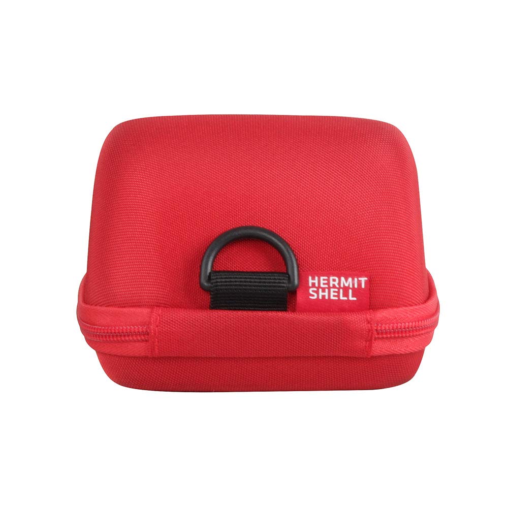 Hermitshell Hard Travel Case For Oontz Angle Solo Bluetooth Portable Speaker (Red)