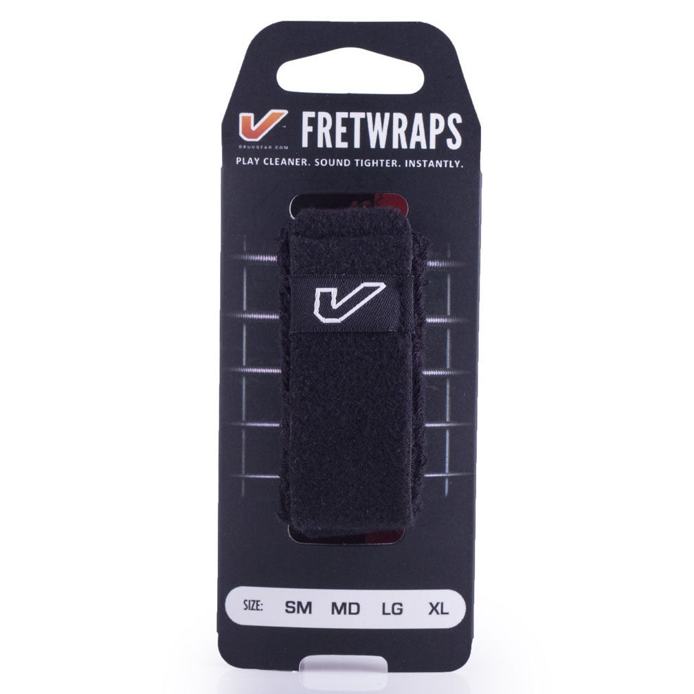 Gruv Gear Fretwraps String Muter 1 Pack (Black, Small) (Fw 1Pk Sm)