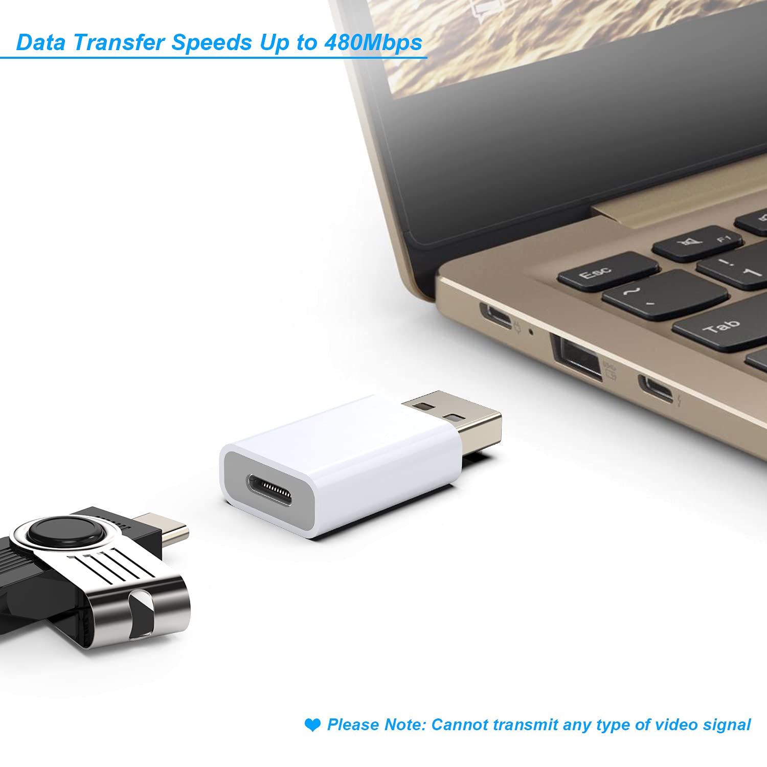 Usb C Female To Usb Male Adapter Compatible With Apple Magsafe Charger,Type C To A Charger Cable Converter For Iphone 15 14 13 1