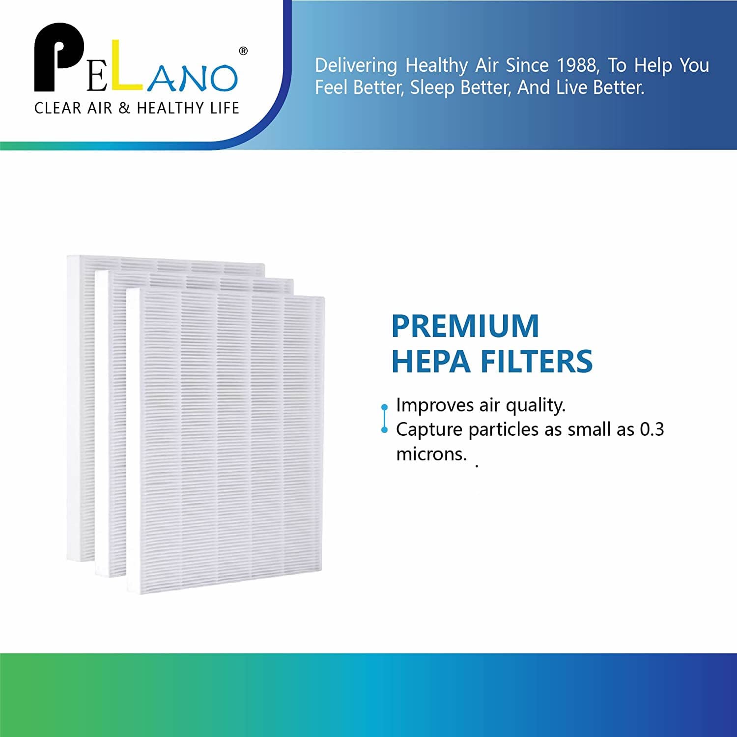 3Pack C545 Hepa Replacement Filter Compatible For Winix C545, Hepa Filter S, Part Number 1712 0096 00 And 2522 0058 00