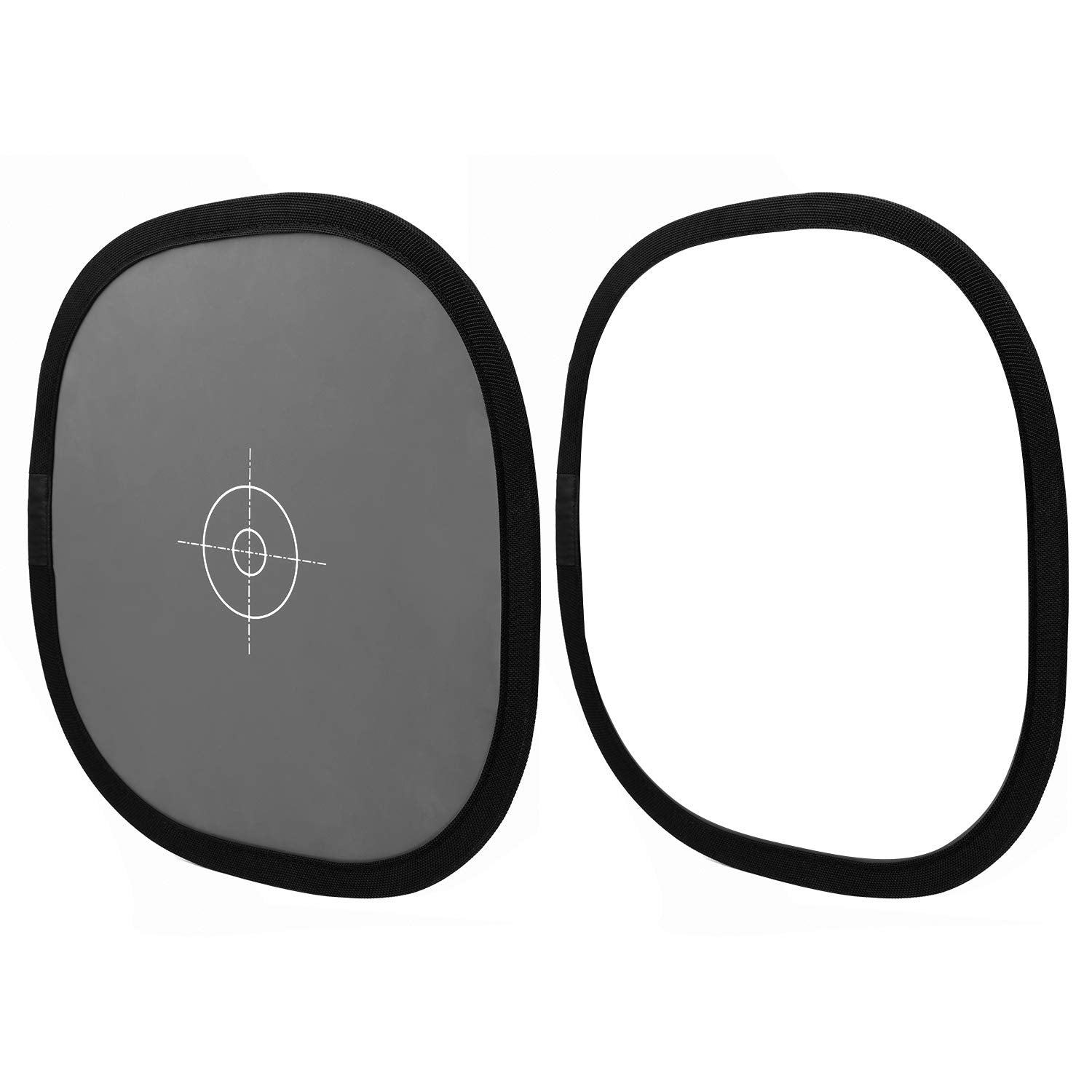 Anwenk 12X12 Inch (30X30Cm) Grey Card White Balance Card For Photography 18% Exposure Gray Reflectance Reflector Foldable Focus