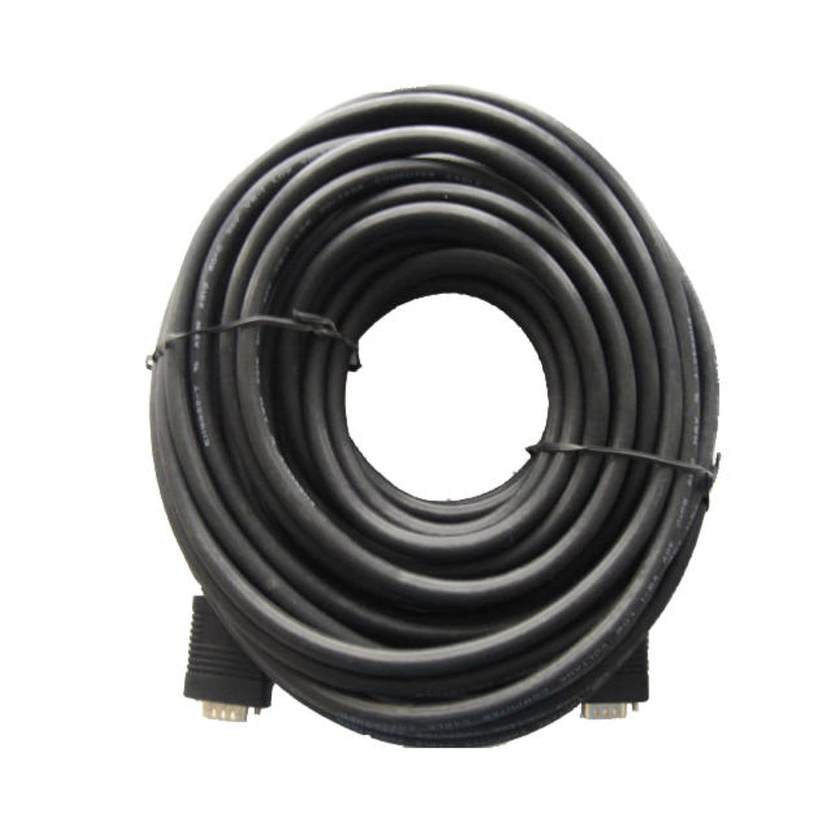 Imicro Svga Hd15 Mm50 50Ft Hd15 Male To Hd15 Male Svga Cable   Black Svga Hd15 Mm50Rfb