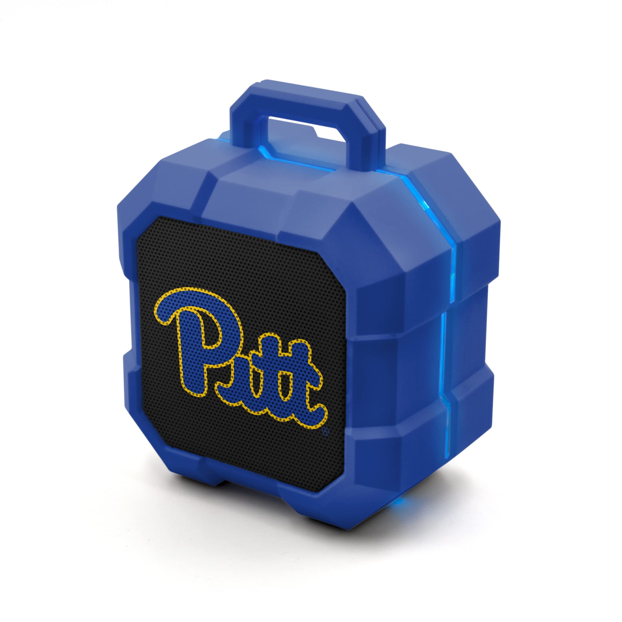 SOAR NCAA Shockbox LED Wireless Bluetooth Speaker, Pitt Panthers