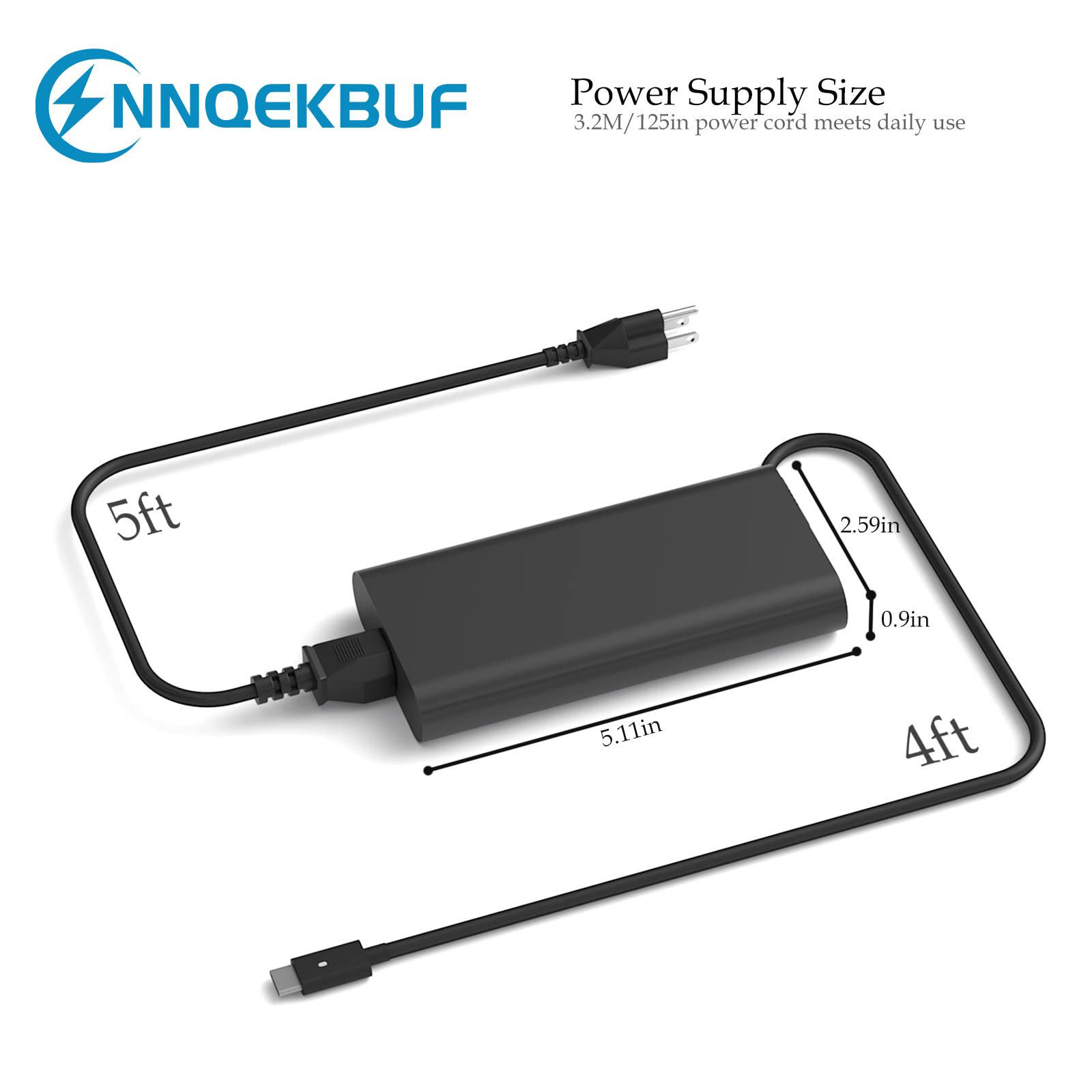 130W Usb C Charger Replacement For Dell Usb C Laptop Charger,Dell Precision 5470 5480 5550 5560 5530 5570 5750 5760 3550 3560 35