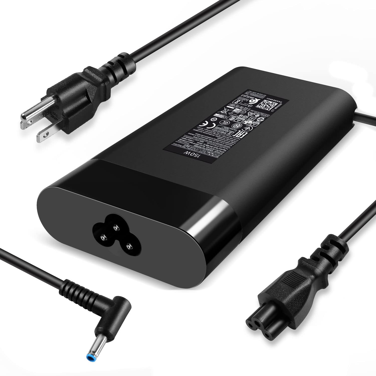 150W Ac Laptop Charger For Hp Omen 15 17 Pavilion Gaming 15 17 Zbook 15 G3 G4 G5 G6 Zbook Studio G3 G4 G5 G6 G7 G8 Fury G7 G8 Sl