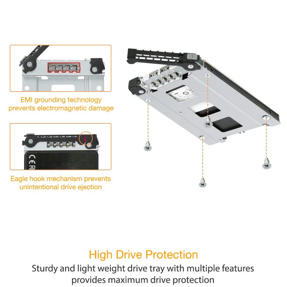 Icy Dock Full Metal 8 X 2.5 Sas/Sata Hdd/Ssd Moblie Rack Enclosure For 5.25 Bay | Tougharmor Mb998Sp-B