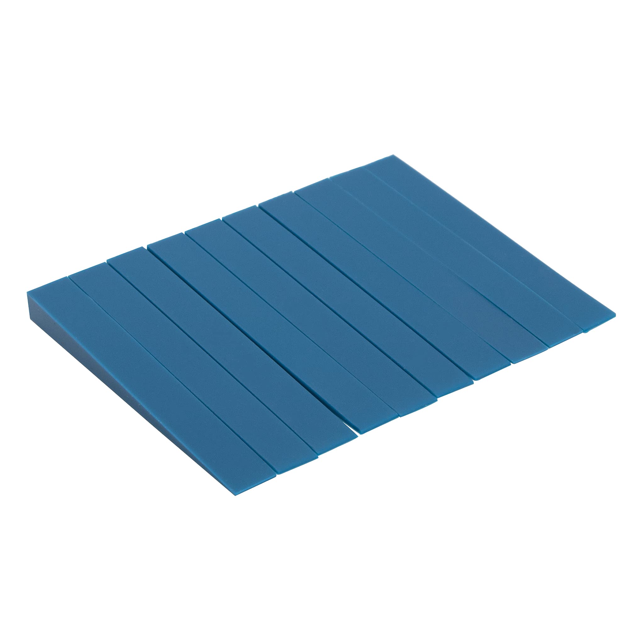 10Pcs Yootones Rubber Mutes Fixing Tool Compatible With Piano Tuning Maintenance Kit (Blue)