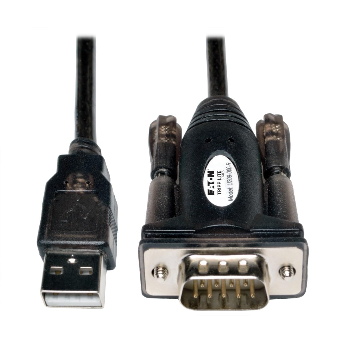 Tripp Lite 5ft USB to Serial Adapter Cable (USBA to DB9 M/M)(U209000R)