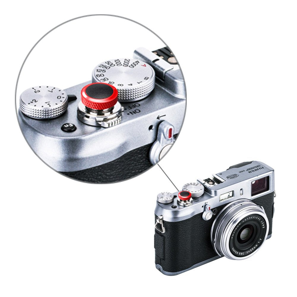 Jjc Camera Soft Release Button, Shutter Button For Fuji Fujifilm X T5 X T4 X T3 X T30 X T30 Ii X T20 X Pro3 X100V X100F X E4 X E