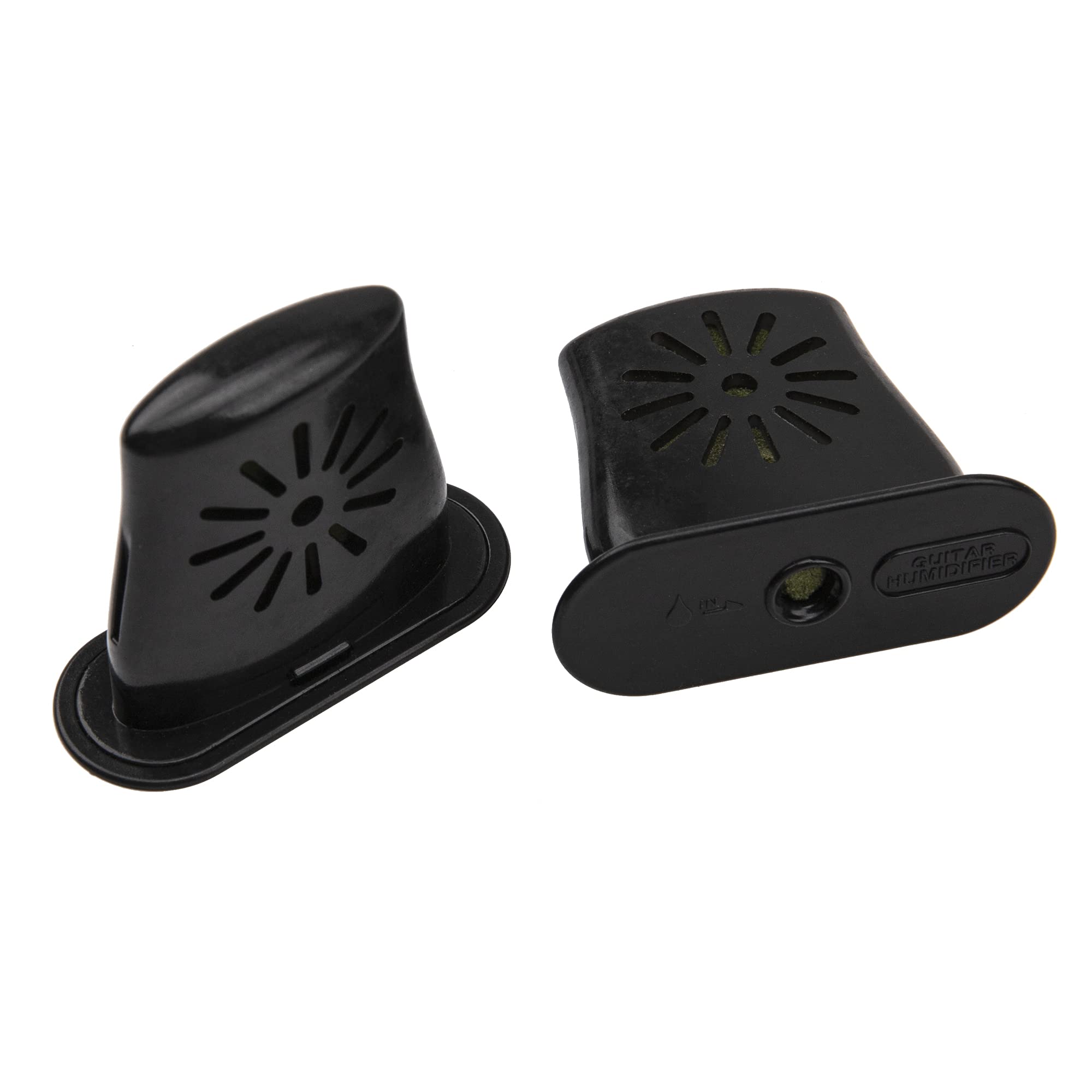 4Pcs Yootones Ukulele Humidifier Small Instrument Humidifier Care Compatible With Ukulele(Black)