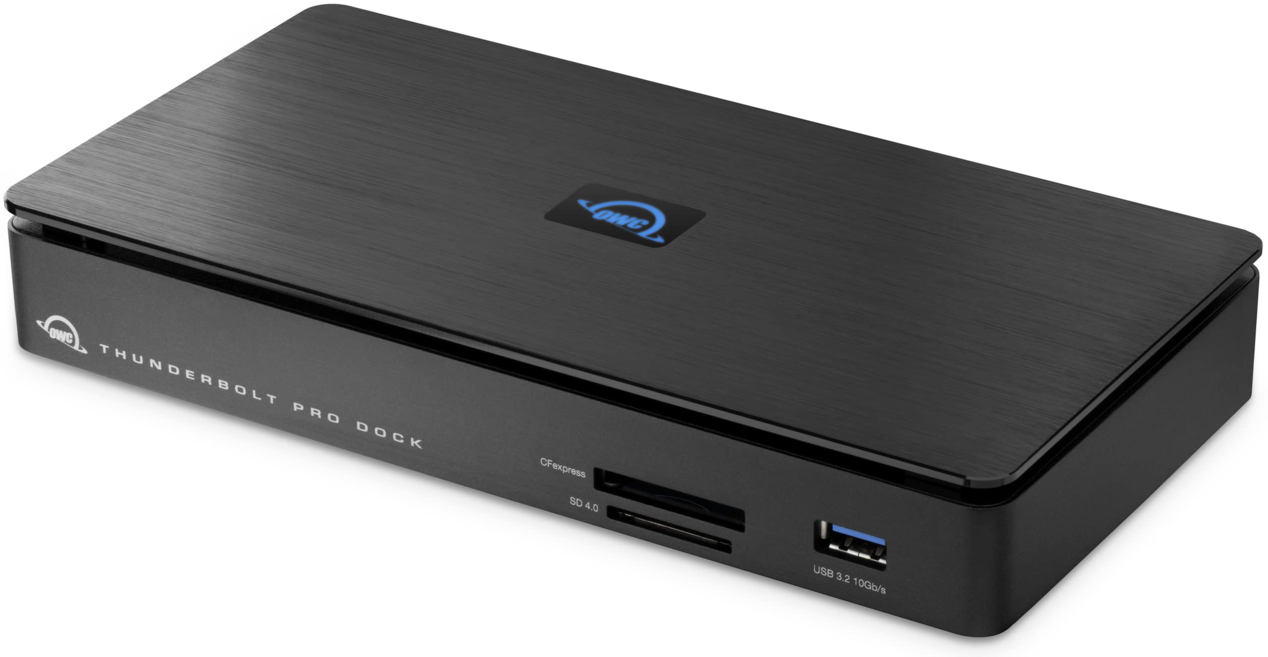 OWC 10-port Thunderbolt Pro Dock, 85W charging, Dual Thunderbolt 40 Gb/s (USB-C), USB-C and (3) USB Type A 10Gb/s, DisplayPort, 