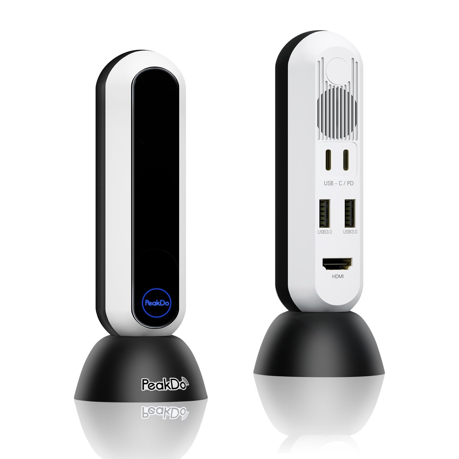 PeakDo Wireless HDMI Transmitter and Receiver 4K@30Hz,0 Latency Wireless HDMI 4K Kit,100ft HDMI Wireless,Wireless HDMI Extender