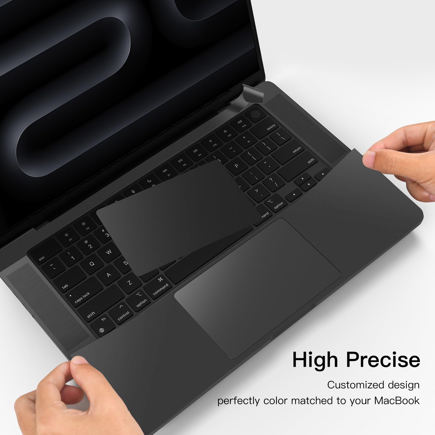 Casebuy Palm Rest Protector Vinyl Skin Stickers(3 In 1) For 2023 M3 Pro/Max Macbook Pro 16 Inch A2991 With Touch Id Scratch Resi