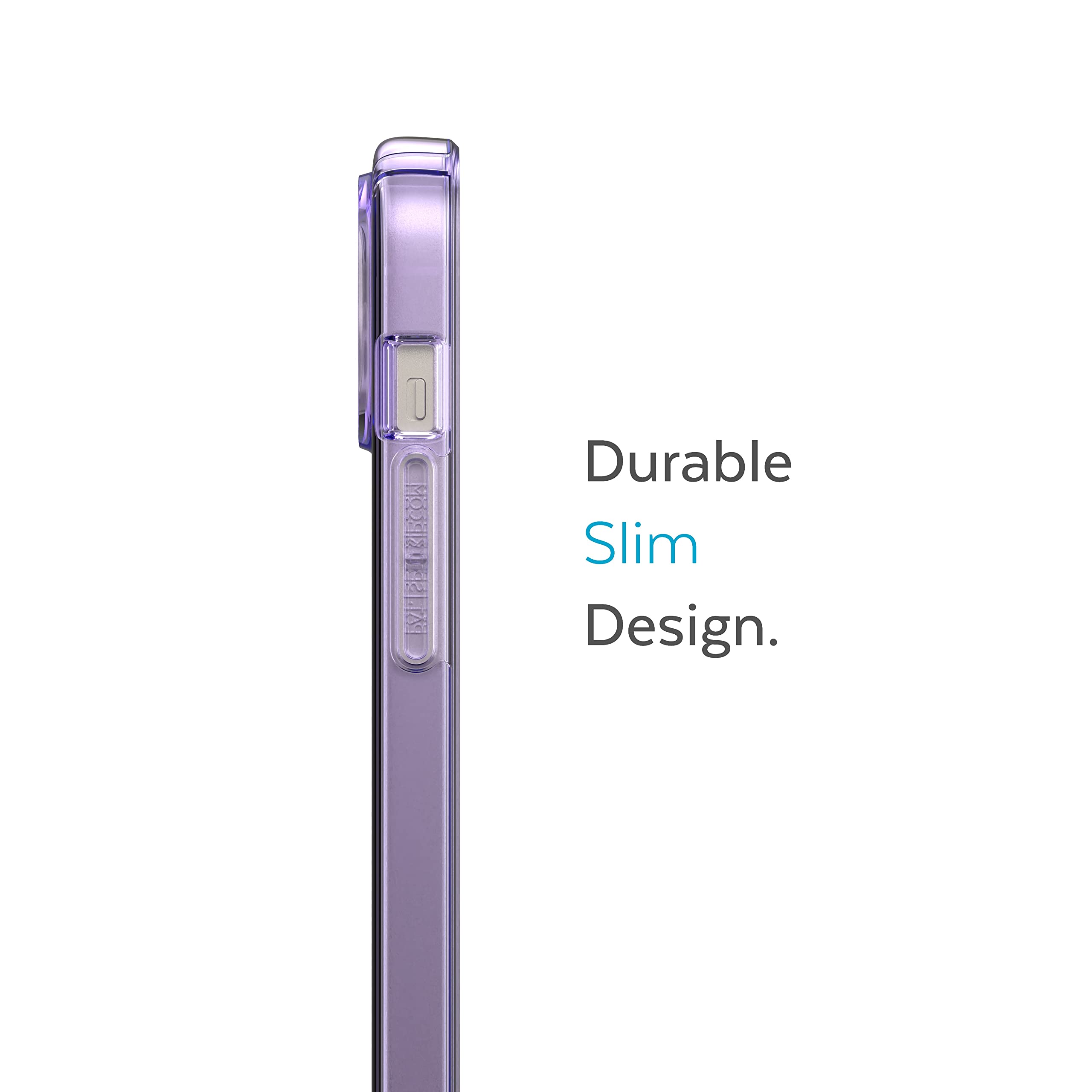 Speck For Clear Iphone 14 Case Plus Drop Protection, Scratch Resistant Dual Layer Slim Phone Case For 67 Inch Iphones 14 Plus