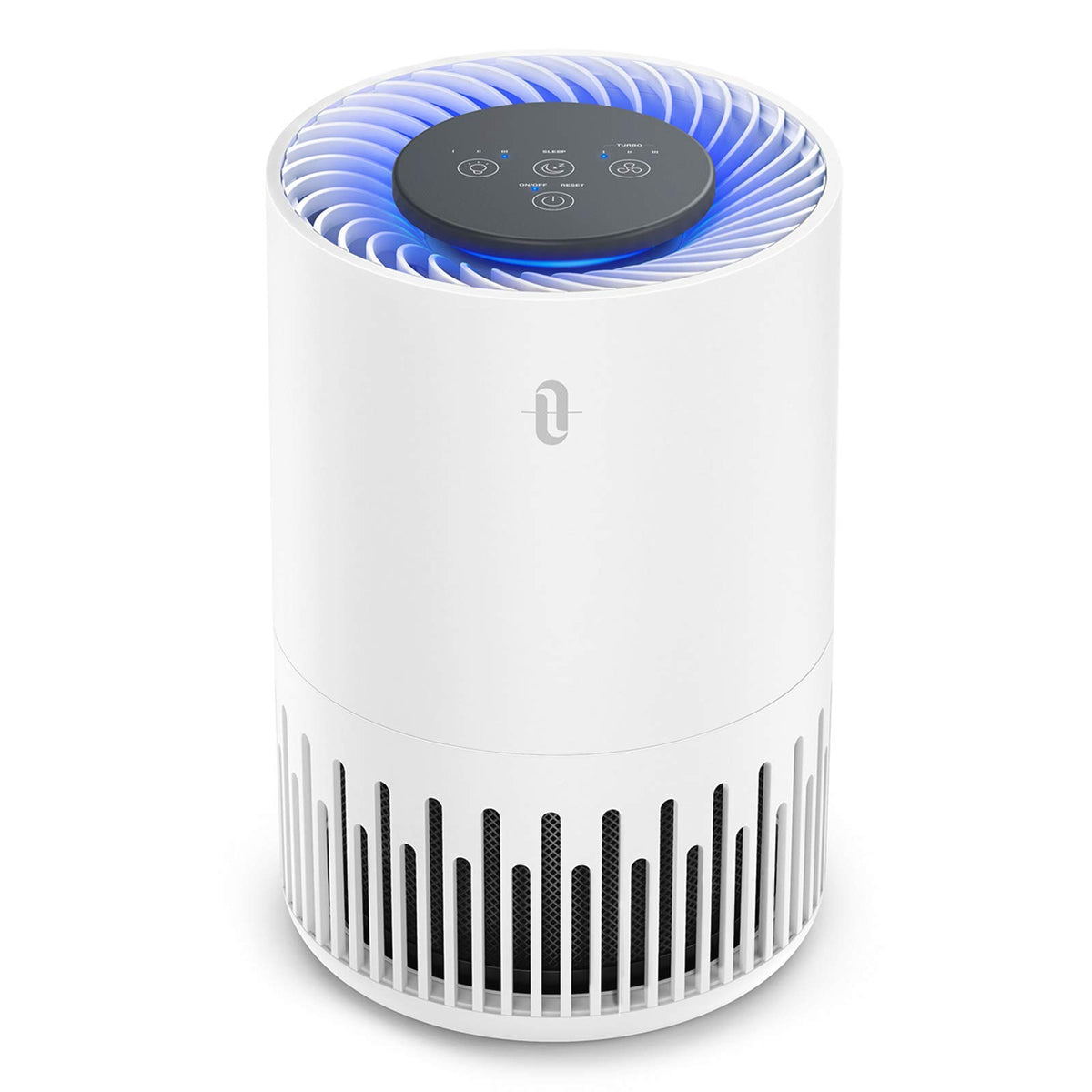 Taotronics Hepa Air Purifier For Home, Allergens Smoke Pollen Pets Hair, Desktop Air Cleaner With True Hepa Filter, Sleep Mode,