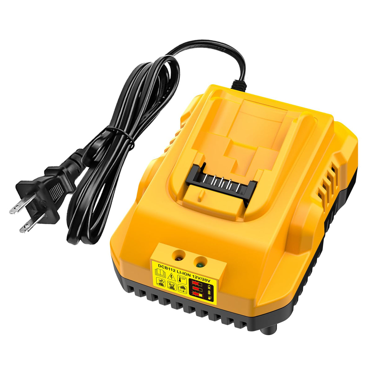 Coomyxin Dcb112 20V Max Battery Charger Replacement For Dewalt Battery Charger, Compatible With Dewalt 12V 20V Battery